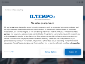 'iltempo.it' screenshot