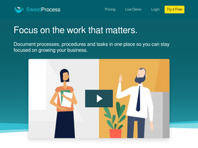 'sweetprocess.com' screenshot