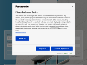 'panasonicproclub.com' screenshot