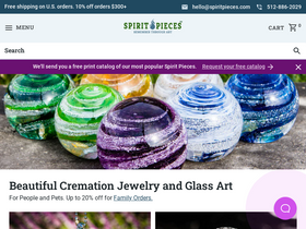 'spiritpieces.com' screenshot