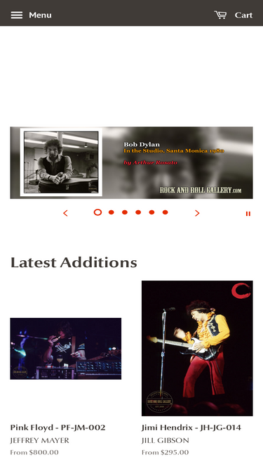 rockandrollgallery.com