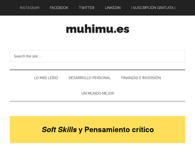 'muhimu.es' screenshot