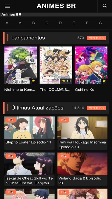 AnimesBR - Assista anime online com legenda grátis APK - Baixar app grátis  para Android