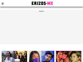 'erizos.mx' screenshot