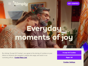'hellosimply.com' screenshot