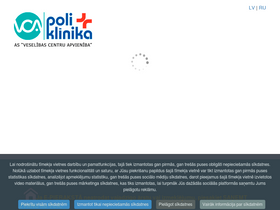 'epoliklinika.lv' screenshot