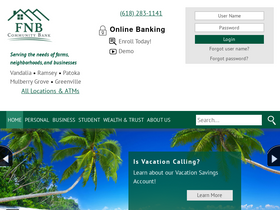 'thefnb.com' screenshot