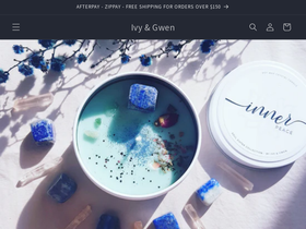 ivyandgwen.com.au homepage screenshot