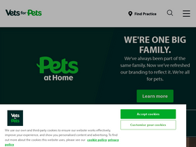 'vets4pets.com' screenshot