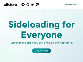 'altstore.io' screenshot