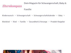 'elternkompass.de' screenshot