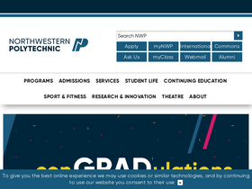 'nwpolytech.ca' screenshot