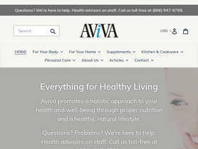 'avivahealth.com' screenshot