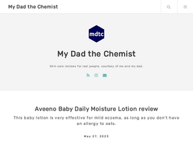 'mydadthechemist.com' screenshot