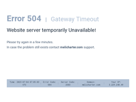 'melicharter.com' screenshot