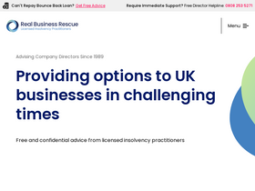 'realbusinessrescue.co.uk' screenshot