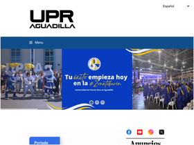 'uprag.edu' screenshot