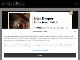 'goodcatholic.com' screenshot