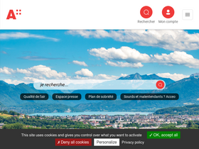 'annecy.fr' screenshot