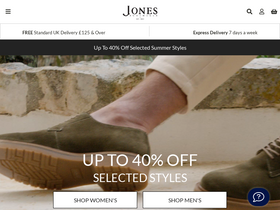 'jonesbootmaker.com' screenshot