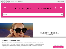 'optica-optima.com' screenshot