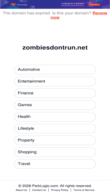 zombiesdontrun.net