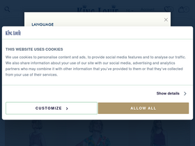 'kinglouie.nl' screenshot