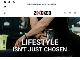 alphazackedcommunity.com homepage screenshot