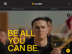 'goarmy.com' screenshot