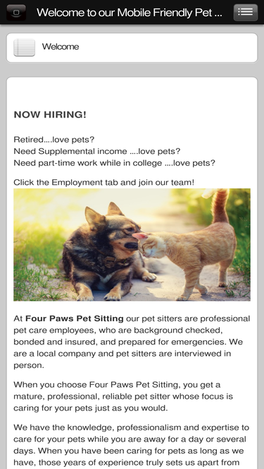 4pawspetsitting.com