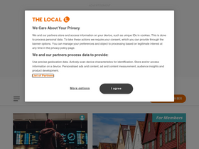 'thelocal.no' screenshot