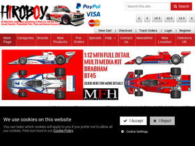 'hiroboy.com' screenshot