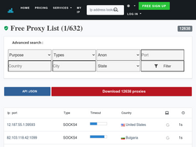 'proxydocker.com' screenshot