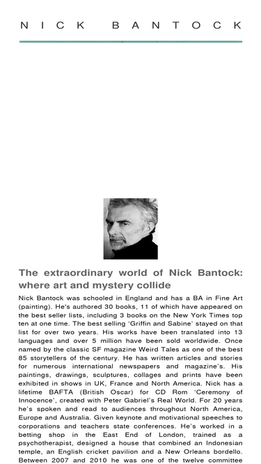 nickbantock.com