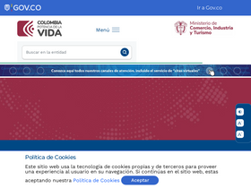 'mincit.gov.co' screenshot