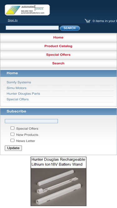 automatedshadestore.com