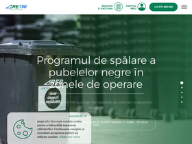 'retim.ro' screenshot