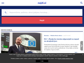 'najdi.si' screenshot