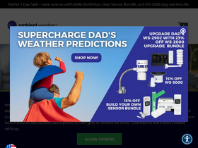 'ambientweather.com' screenshot