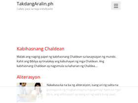 'takdangaralin.ph' screenshot