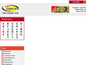 'biyografi.net' screenshot