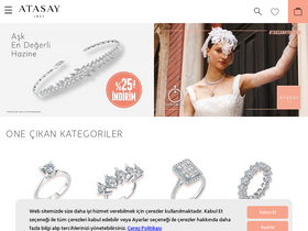 'atasay.com' screenshot