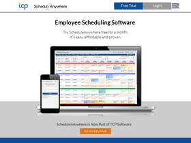 'scheduleanywhere.com' screenshot