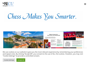 'europechess.org' screenshot