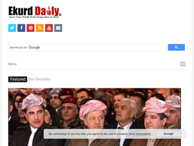 'ekurd.net' screenshot