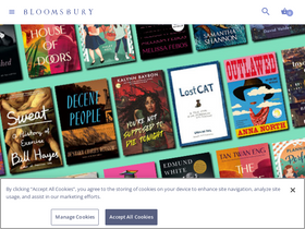 'bloomsbury.com' screenshot