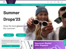 'specscart.co.uk' screenshot