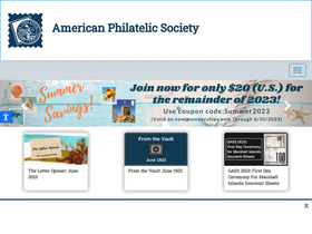 'stamps.org' screenshot