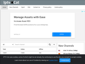 'iptvcat.com' screenshot