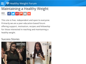 'healthyweightforum.org' screenshot